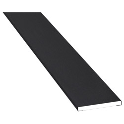 Flachprofil 30x3 mm Lg. 6,00 mfoliertPX 47097 BLACK ULTI MATT [139] Produktbild
