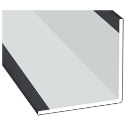 Winkelprofil 60x60x3 mm Lg. 6,00 mAußen foliertPX 47858 ANTHRAZIT ULTI MATT [140] Produktbild