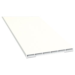 Kammerprofil 100x7 mm SK Lg. 6,00 mfoliert, ohne NasePX 5205 WEIß [75] Produktbild
