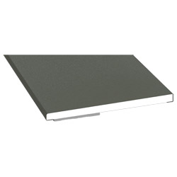 Flachprofil 25x3 mm SK Lg. 6,00 mfoliert70 3905-083 QUARZGRAU GLATT [63] Produktbild