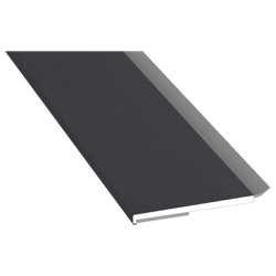 Flachprofil 40x3 mm WL SK Lg. 6,00 mfoliert, WL SchwarzPX 47858 ANTHRAZIT ULTI MATT [140] Produktbild