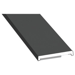 Flachprofil 20x3/2 mm SK Lg. 6,00 mfoliert470 6003 MATTEX ANTHRAZITGRAU [161] Produktbild