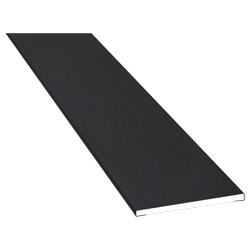 Flachprofil 50x3 mm Lg. 6,00 mfoliertPX 47097 BLACK ULTI MATT [139] Produktbild