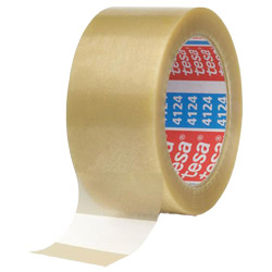 tesapack 4124 PVC, 66m x 50mm, transparent Produktbild
