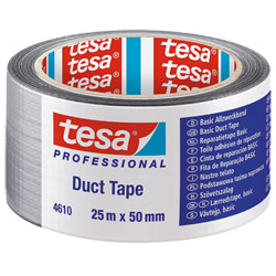 tesa Professional 4610, 50m x 50mm, silber-matt Produktbild