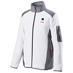 FLEX Akku Heizjacke Fleece TF White 10.8/18.0 Men Produktbild