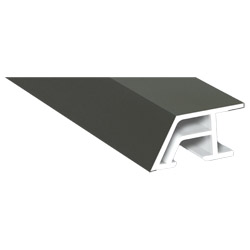 Wetterschenkel 15x30 mm Lg. 6,00 mfoliert70 3905-083 QUARZGRAU GLATT [63] Produktbild