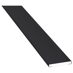 Flachprofil 25x3 mm Lg. 6,00 mfoliertPX 47097 BLACK ULTI MATT [139] Produktbild