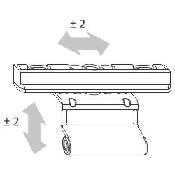 Kippflügelband 12/20-13 Ral 9016 K50 Produktbild