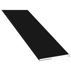 Flachprofil 40x3/2 mm SK Lg. 6,00 mfoliert476 6062 MATTEX JET BLACK [164] Produktbild