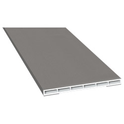 Kammerprofil 100x7 mm SK Lg. 6,00 mfoliert, ohne Nase436 1016 ALUX GRAUALUMINIUM [102] Produktbild