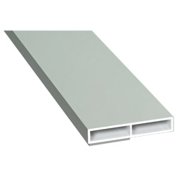 Kammerprofil 40x7 mm SK Lg. 6,00 mfoliert, ohne Nase70 3805-167 ACHATGRAU [62] Produktbild