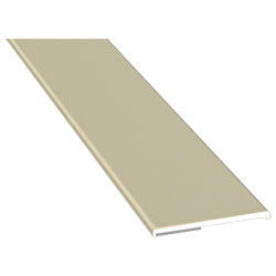 Flachprofil 40x3/2 mm SK Lg. 6,00 mfoliert456 5056 HELLELFENBEIN [211] Produktbild