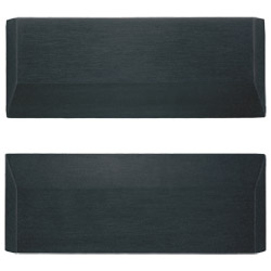 VERTO VT 150E10 C Abdeckung für VT 150E00 RAL 9005 Tiefschwarz matt, elektrostatisch lackiert (CO 062) R/L C150E1062 Produktbild