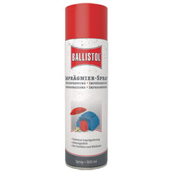 Imprägnierspray f.Natur-/Kunstfasern,Leder 500ml Spraydose BALLISTOL Produktbild