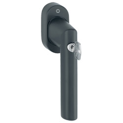 HOPPE Fenstergriff AMSTERDAM E400S/US9056100NM Secustik® abschließbar - inkl. Schrauben Produktbild