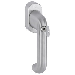 HOPPE Fenstergriff PARIS E038S/US9056 100NM Secustik® abschließbar - inkl. Schrauben Produktbild