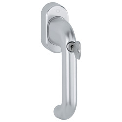 HOPPE Fenstergriff PARIS 038S/US9056 100NM Secustik® abschließbar - inkl. Schrauben Produktbild