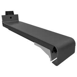 Aluminium Fensterbank-Längsverbinder VT 250 mit Dichtset 210 mm RAL7016 glatt matt hochwetterfest Produktbild