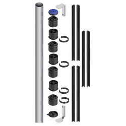 PLANET Fingerschutz-Abdeckprofil FSA 8800 4-teilig [S30] Produktbild
