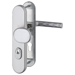 Zimmertür-Schutzwechselgarnitur 86G/3332ZA/3310/1700 SST ES1 PZ F31-1 37-47 mm Türstärke Produktbild