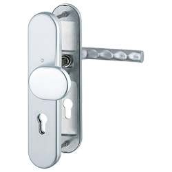 Zimmertür-Schutzwechselgarnitur 86G/3331/3310/1700 SST ES1 PZ F1 37-47 mm Türstärke Produktbild