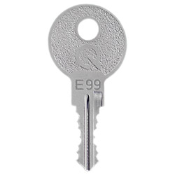 greenteQ Ersatzschlüssel E99 für FG61D_FG81D.SG100.ER Produktbild