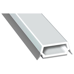 Trapez-Sprosse 23mm SK Lg. 6,00m mit zwei silbergrauen Weichlippen, VE: 60m Produktbild
