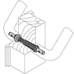 HEWI Befestigungssystem BA5.1 PR.H/K/A Produktbild
