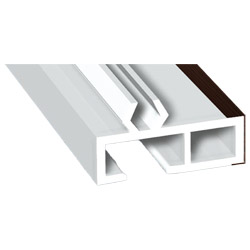 Aufdopplungsprofil 30x10mm Lg. 6,00m foliert 206 5021-167 Sapeli Produktbild