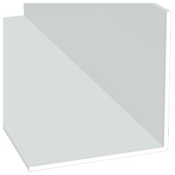 MENKE PVC-Winkelprofil abgerundet Produktbild