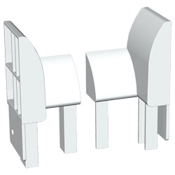 MENKE PVC-Einlauftrichterpaar 932-2 Produktbild