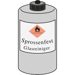 Sprossenfest Glasreiniger 1,0 L Produktbild