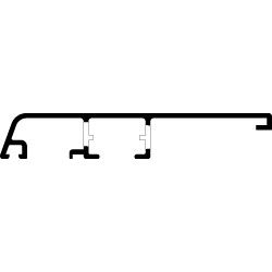 Blendrahmenprofil BR 86.14/IV WA blank Produktbild