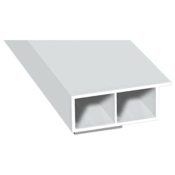 MENKE PVC-Kammerprofil mit Nase und Schaumklebeband Produktbild