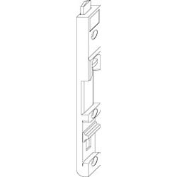 Kantriegel 2-flg oben 11 mm Luft silber Produktbild