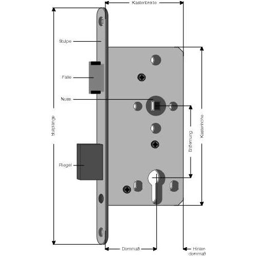 VBH ZT-Schloss Kl.2 BB 55/18 F+R ZDG rd msp ls Produktbild