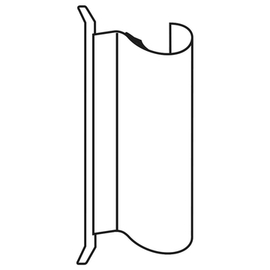 Mittelkappe RB-Axerband mittelbronze Produktbild