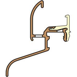 GUTMANN Regenschutzschiene Neckar 22/30 F-TXL Produktbild