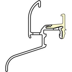 GUTMANN Regenschutzschiene Neckar 22/30 F-TXL Produktbild