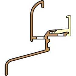 GUTMANN Regenschutzschiene Werra 22/30 TXL Produktbild
