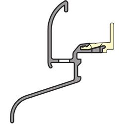GUTMANN Regenschutzschiene Kocher SÖ 32 TXL Produktbild