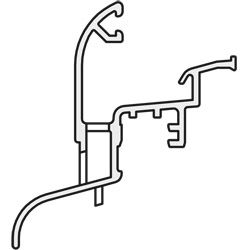 Bodenschwelle Vils 25/24 blank VE36 Produktbild