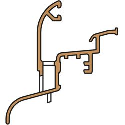 GUTMANN Bodenschwelle Vils 25/24 Produktbild