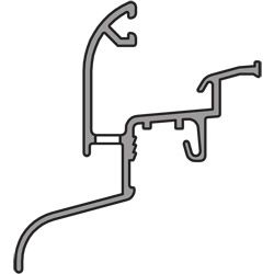 GUTMANN Regenschutzschiene Drau 25/24 F Produktbild