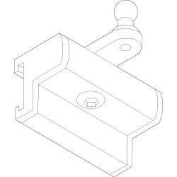 Geze OL 90 N/OL 95 Flügelbock Standard Produktbild