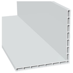 MENKE PVC-Hohlkammerwinkel scharfkantig Produktbild
