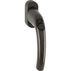 HOPPE Fenstergriff TOKYO 0710SV/U26 Druckknopf - ohne Schrauben Produktbild