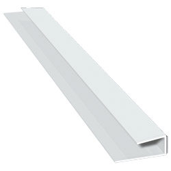 U-Profil 35x14x20mm SK Lg. 6,00m Weiß, VE: 60m Produktbild
