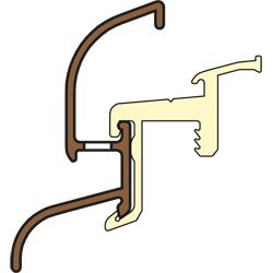 GUTMANN Regenschutzschiene Donau 22/24 F-TI Produktbild